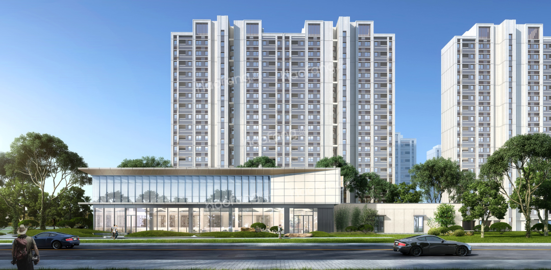 招商華發(fā)湖心明悅效果圖