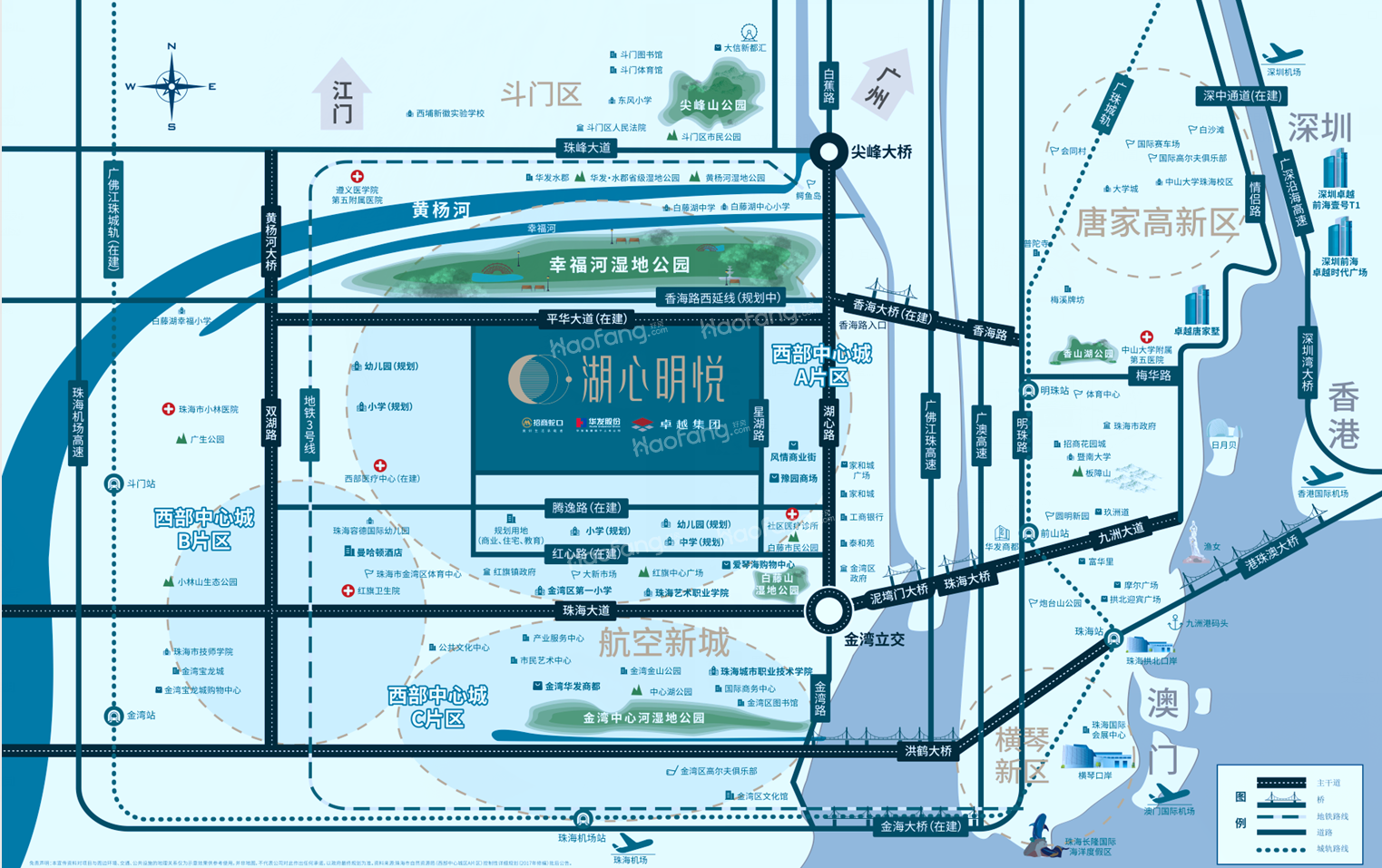 招商華發(fā)湖心明悅位置圖