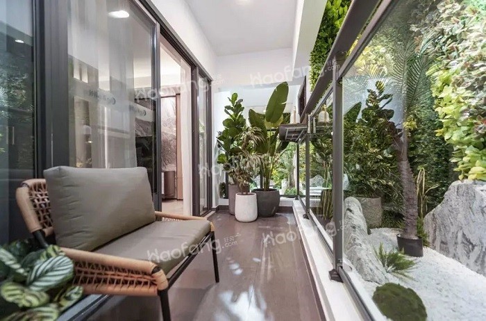 招商華發(fā)湖心明悅實(shí)景圖