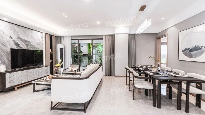 招商華發(fā)湖心明悅樣板間